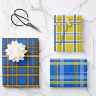 Blue And Yellow Plaid  Sheets