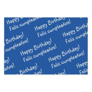 Blue Bilingual  All Occasions