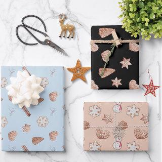 Blue Christmas Cookie Swap Exchange   Sheets