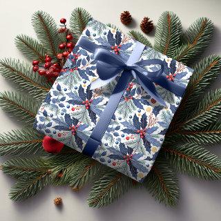Blue Christmas Pattern#17 ID1009