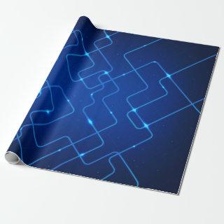 Blue circuit board