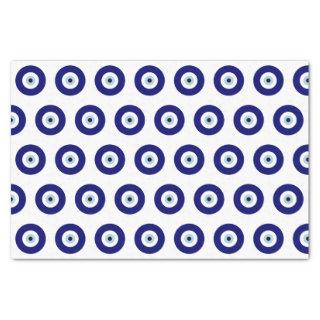 Blue Evil Eye Good luck & Protection Symbol Tissue Paper