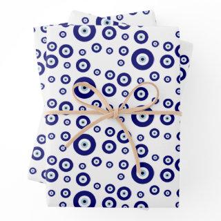 Blue Evil Eye Good luck & Protection Symbol  Sheets