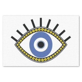 Blue eye good luck protection from evil eye  tissue paper