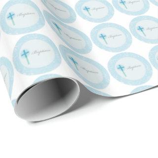 Blue Lace Boy Baptism