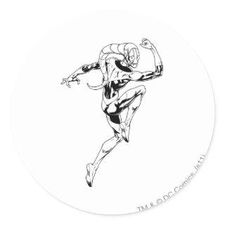 Blue Lantern 3 Classic Round Sticker