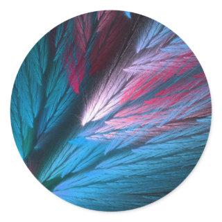 Blue Marble Round Sticker