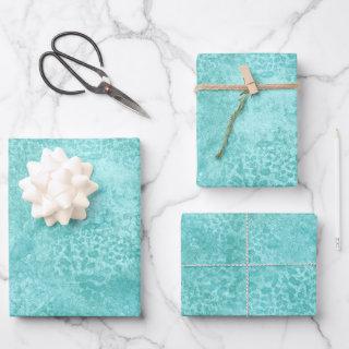 Blue Mint Sea Green Texture  Sheets