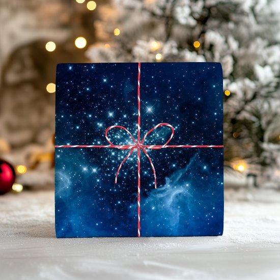 Blue Ombre Sparkly Stars Celestial Mix  Sheets