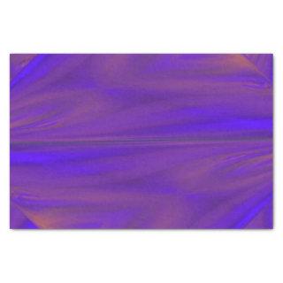 Blue Orange And Purple Abstract Design Pattern Tissue Paper