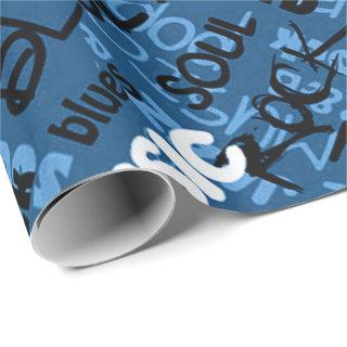 Blue Rock Pop R & B Music Text
