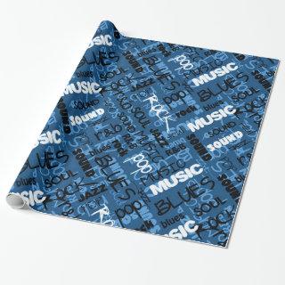 Blue Rock Pop R & B Music Text