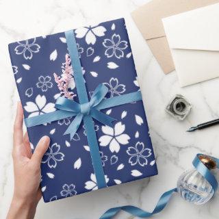 Blue Sakura Pattern