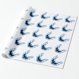 Blue Screaming Chicken  Glossy