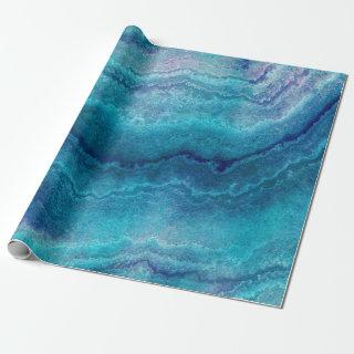 Blue Sea Green Agate Texture