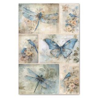 Blue Spring  Tissue Paper
