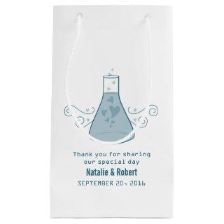 Blue Sweet Chemistry Wedding Gift Bag