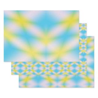 Blue Tie Dye Gradient Pattern  Sheets