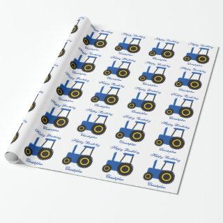 Blue Tractor Birthday