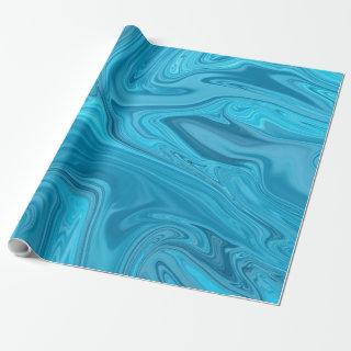 Blue Waves Painting | Best abstract painting