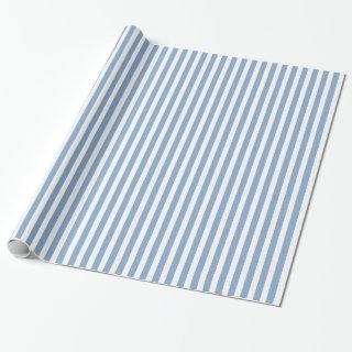 Blue & White Striped Pattern