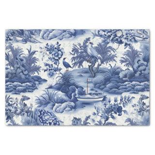 Blue Willow Decoupage 10lb Tissue Paper, White Tissue Paper
