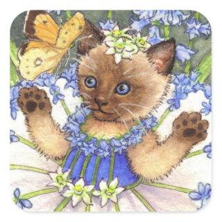 Bluebell Kitten stickers