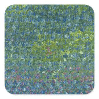 Bluebells 2012 square sticker