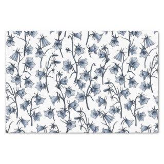 Bluebells, Harebells, Bellflowers Tissue Paper