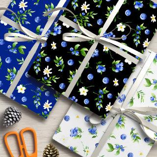 Blueberry Floral Pattern  Sheets