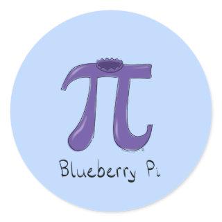 Blueberry Pi Cute Math Pi Day Stickers