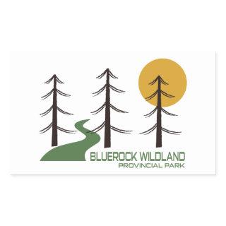 Bluerock Wildland Provincial Park Trail Rectangular Sticker