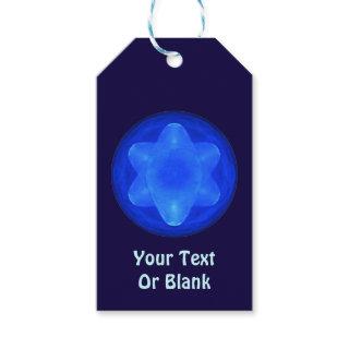 Bluestar Fractal Gift Tags
