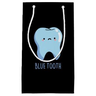 Bluetooth Funny Technical Blue Tooth Pun Dark BG Small Gift Bag