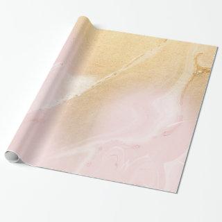 Blush Marble Faux Gold