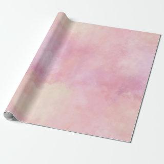 Blush Pink Yellow Tie dye