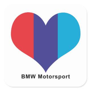 Bmw Heart Motorsport Car Sticker