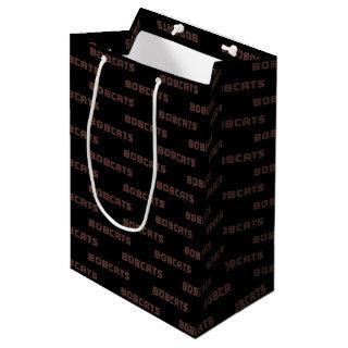 Bobcats Wordmark Medium Gift Bag