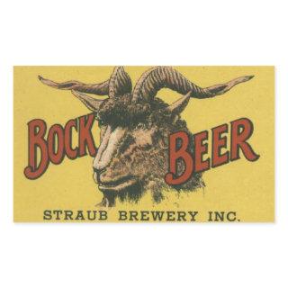 Bock Beer Label