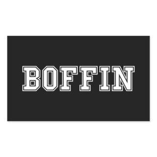 BOFFIN RECTANGULAR STICKER