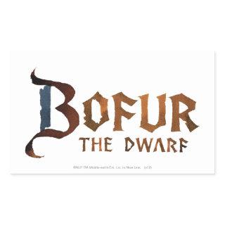 Bofur Name Rectangular Sticker