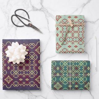 Boho Geometric Tribal-Inspired Patterns  Sheets