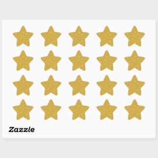 Boho Gold Starlight Star Sticker