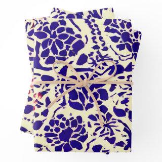 Boho Pattern Blue and Red Planner  Sheets