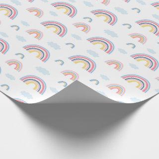 Boho Rainbows Pink Blue Pretty