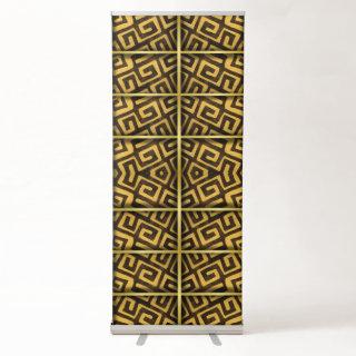 Bold African Tribal Pattern  Retractable Banner