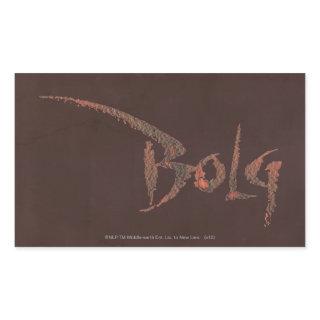 Bolg Name Rectangular Sticker