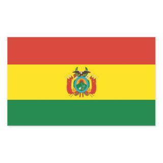 Bolivia* Flag Sticker  Bandera de Bolivia