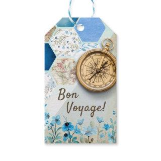 Bon Voyage | Golden Compass Gift Tag
