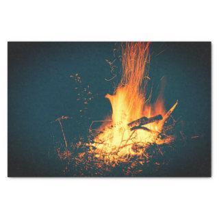 Bonfire Burning Fire Tissue Paper
